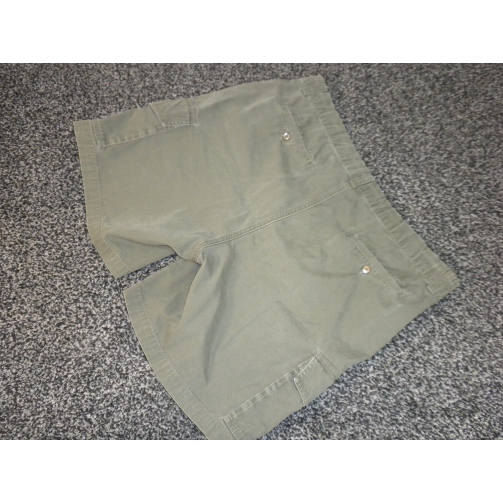 Tommy Bahama Shorts Mens M Army Green Cargo Drawstring Zip Hiking Gorpcore Skate - Picture 4 of 9